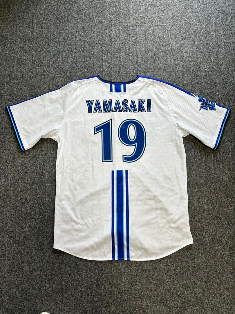 【美品】横浜DeNAベイスターズ ユニフォーム 山崎 19 Lサイズ