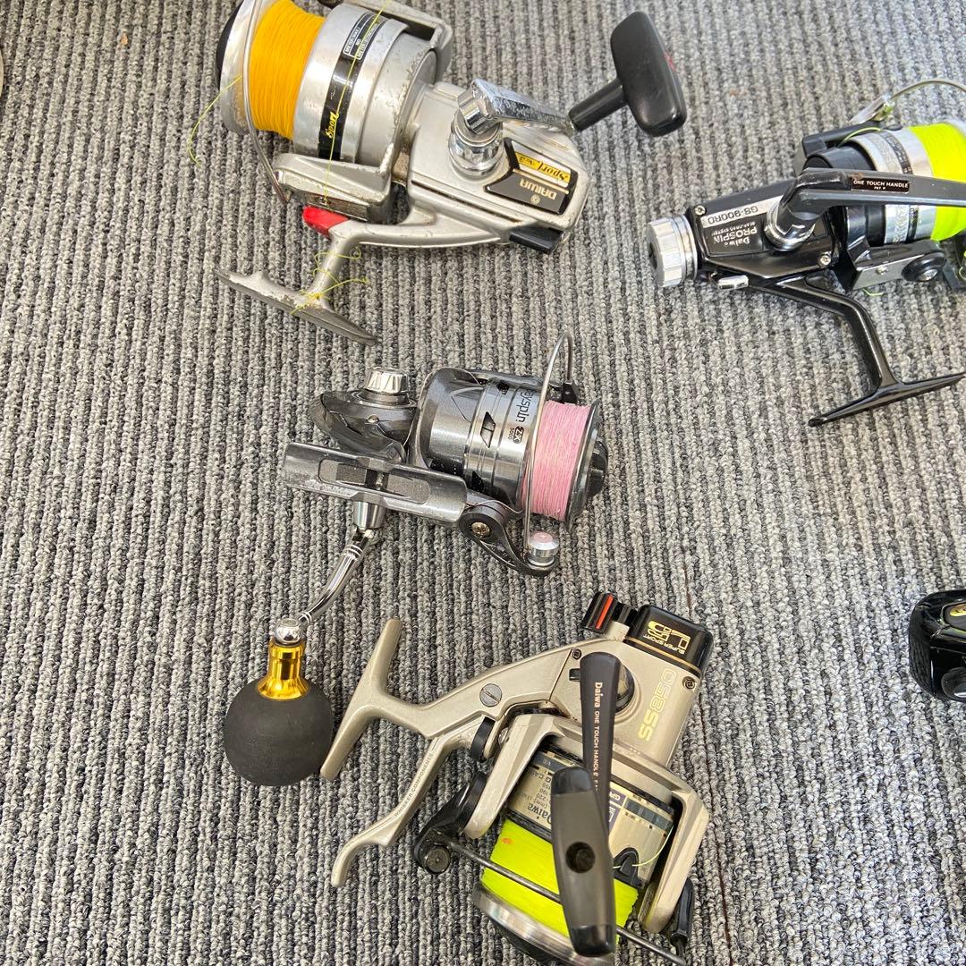 ジャンク　リール　まとめ売り　8個Daiwa など