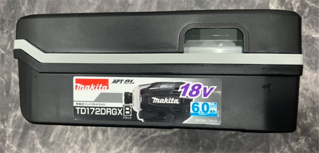 マキタ【新品未使用】TD172Dハウジング ケースセット「ブラック」makita