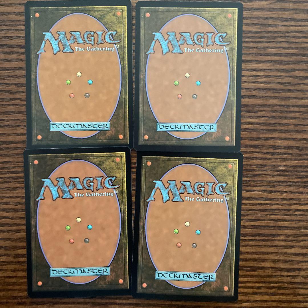 MTGプロモ【未使用】溶岩の撃ち込み　Lava Spike Foil 4枚セット