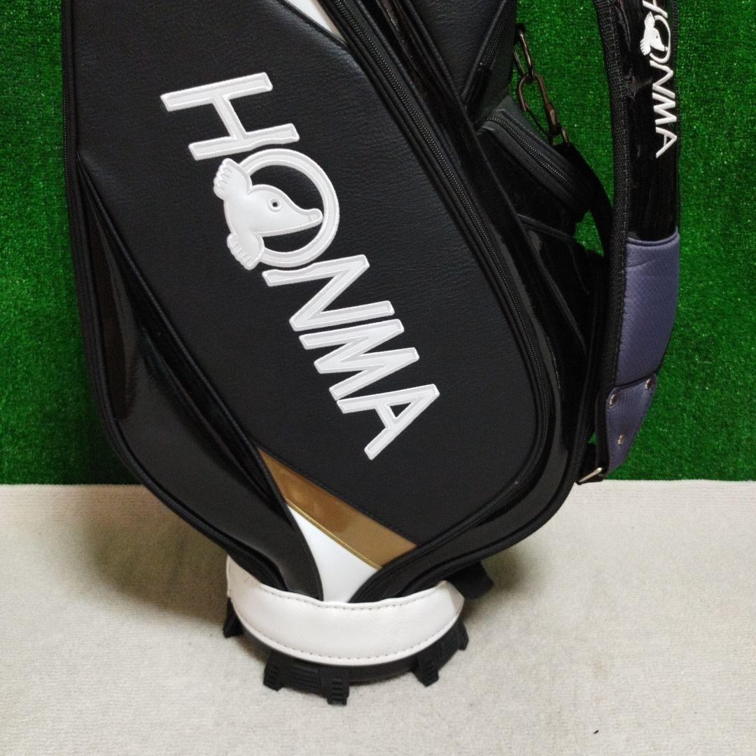 HONMA TW WORLD キャディバッグ 黒/金 フード無し