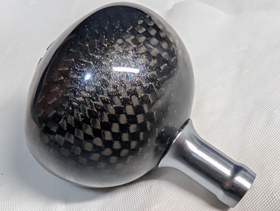 美品　シマノ08ステラSW ウルトラライトカーボン ハンドルノブB　管522FP