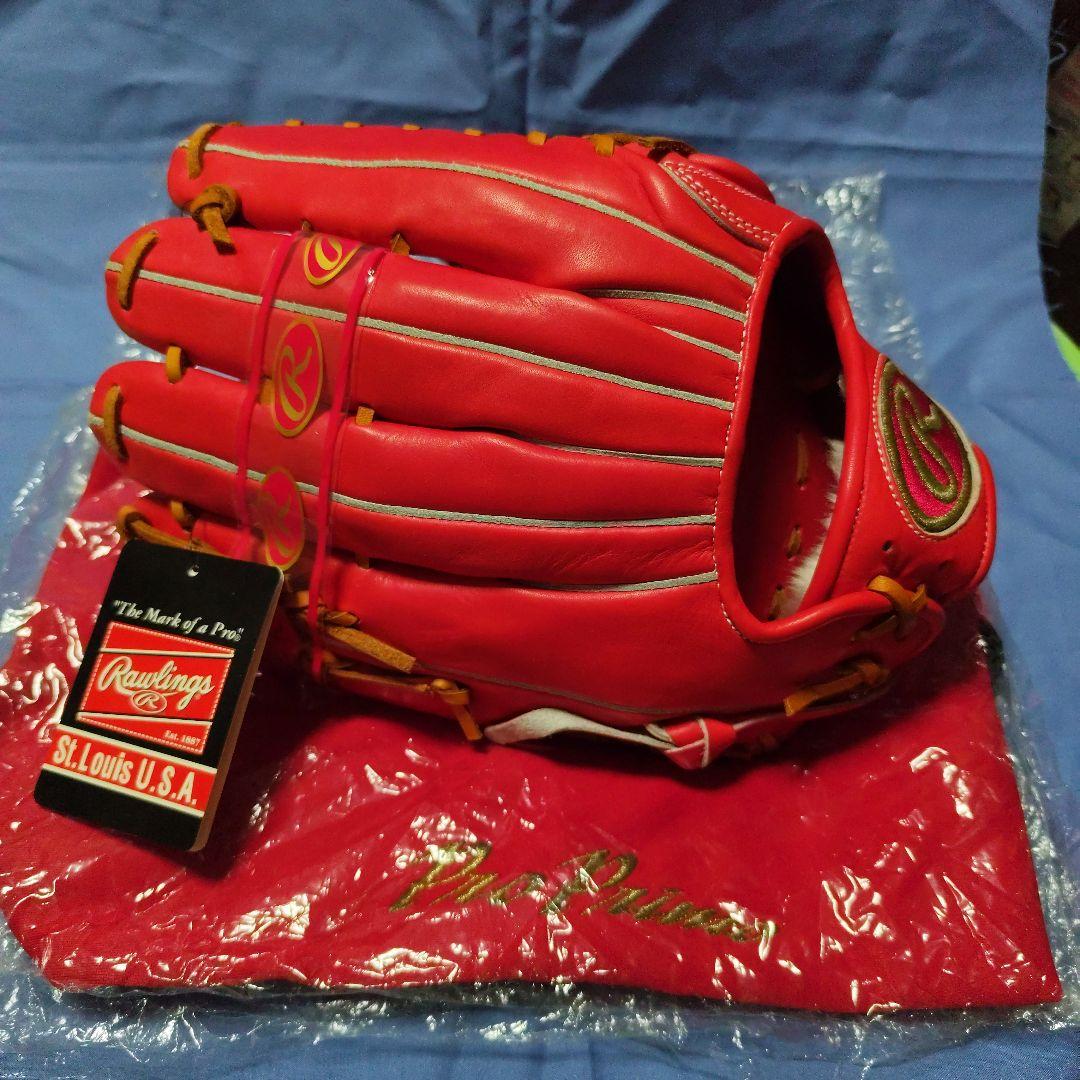 Rawlings ProPrimo オレンジ×ライトブラウン 外野手用グローブ