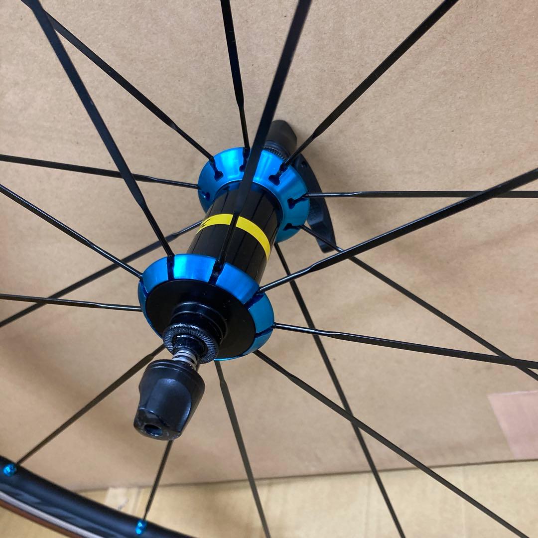 MAVIC KSYRIUM ELITE BLUE前後セット タイヤ、チューブ付き