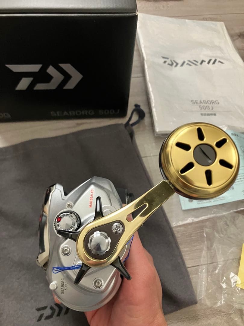 リール DAIWA SEABORG 500J Masahiro Saido