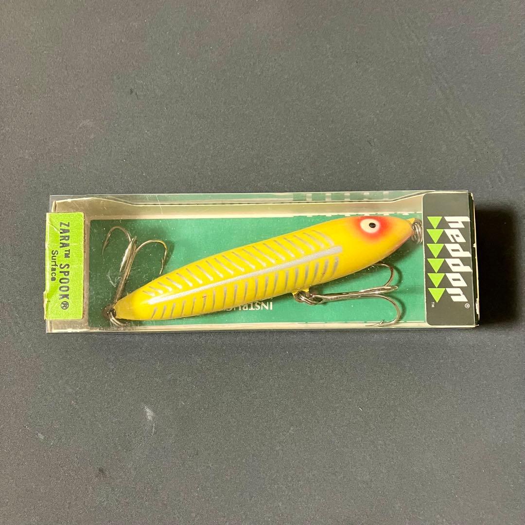 新品未開封　ヘドン 2ndザラ XRY黄骨　1973年〜 HEDDON ZARA