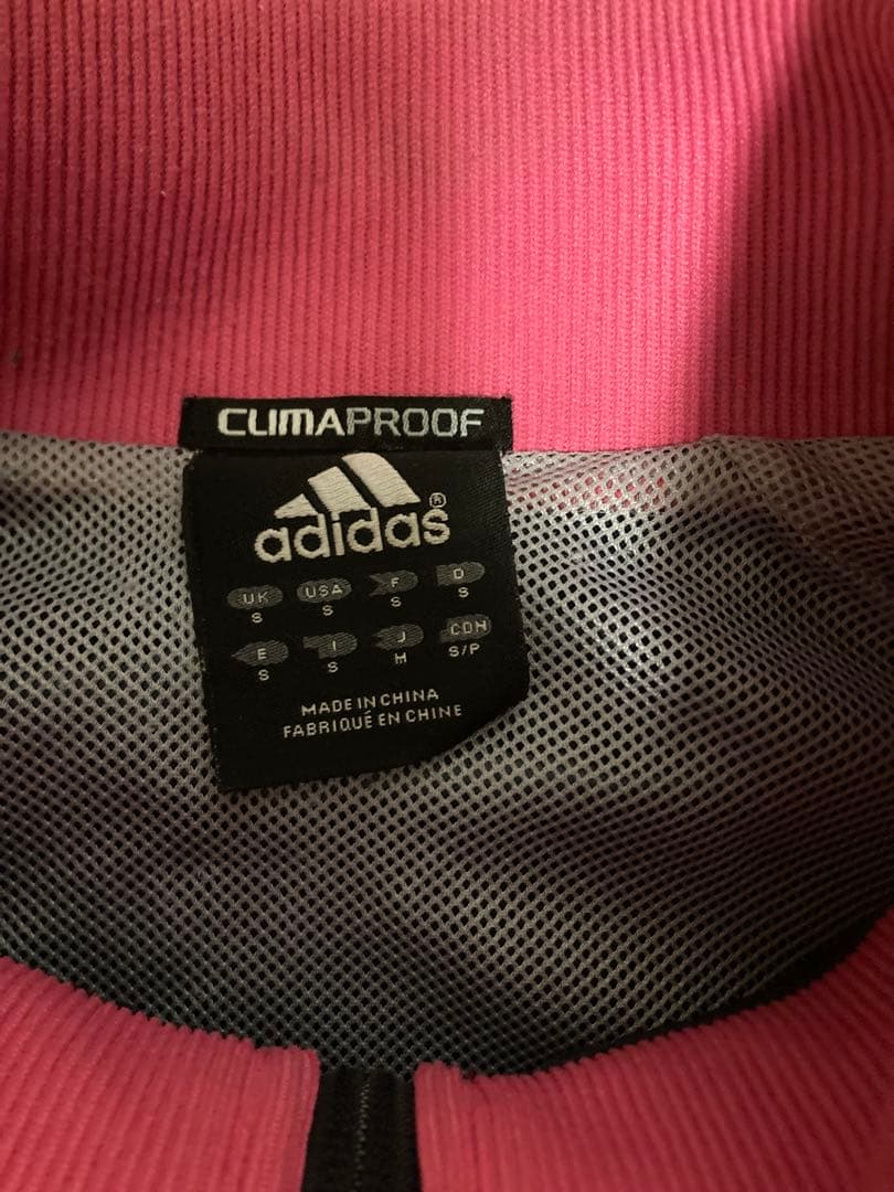 adidas ジャージ上下セット ネイビー/ピンク
