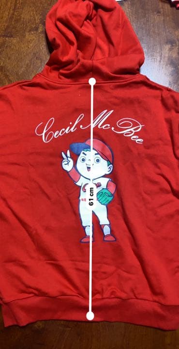 広島東洋カープ★Cecil McBee★コラボパーカー