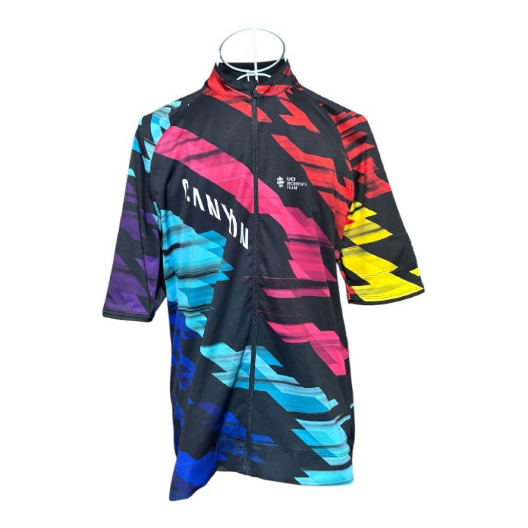 【美品】Rapha × CANYON サイクルジャージ XL マルチカラー半袖