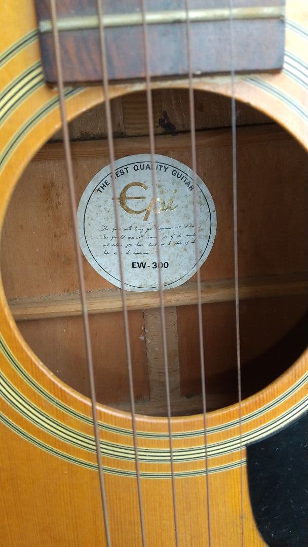 Epiアコースティックギター EW300