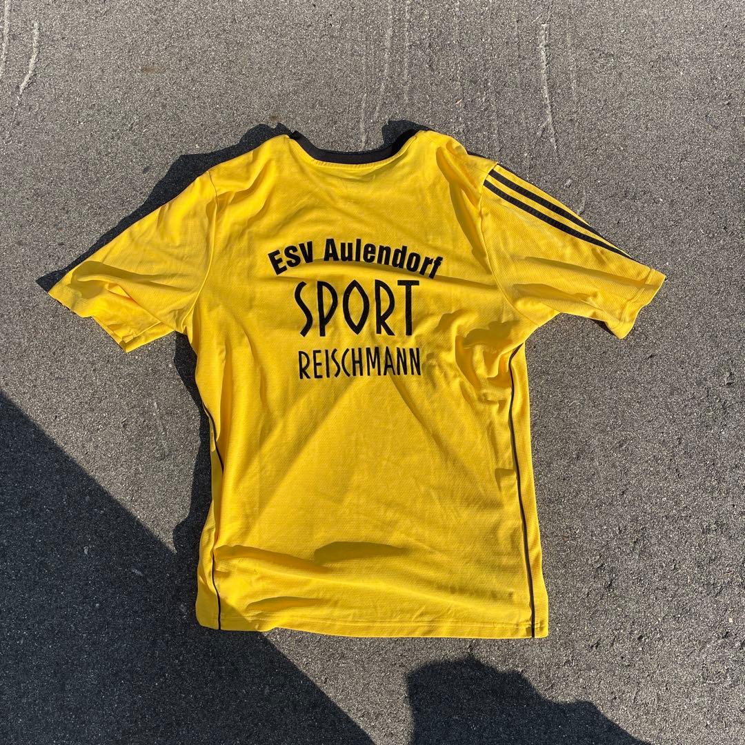 adidas Tシャツ　90s イエロージャージ スウェット