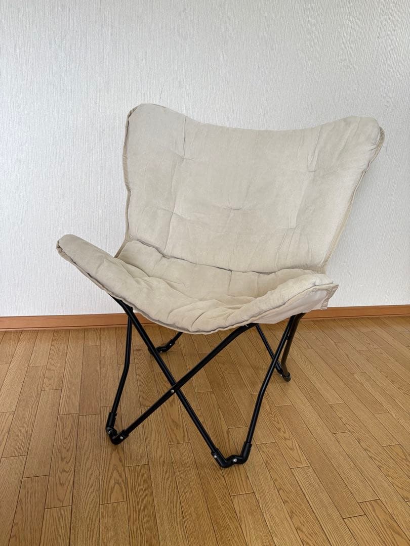 新品同様　完売品　ニトリ　洗える　バタフライチェア　アウトドア　キャンプ