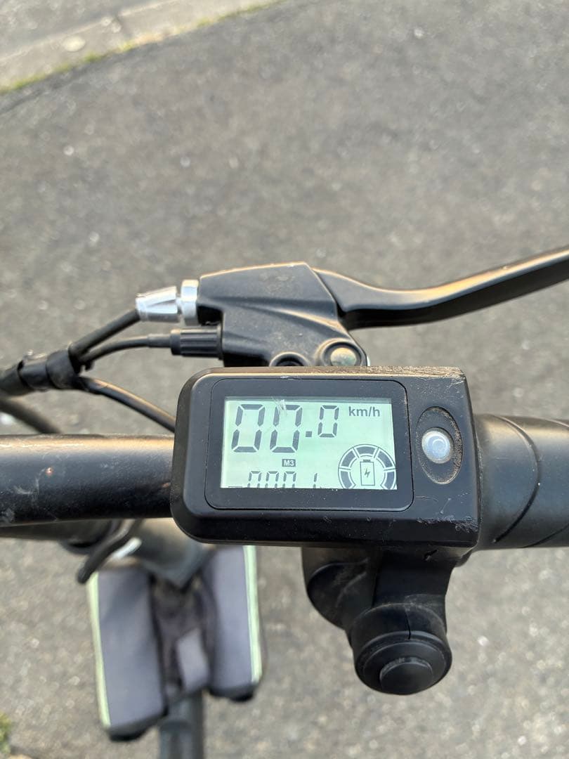 折りたたみ電動アシスト自転車 ブラック