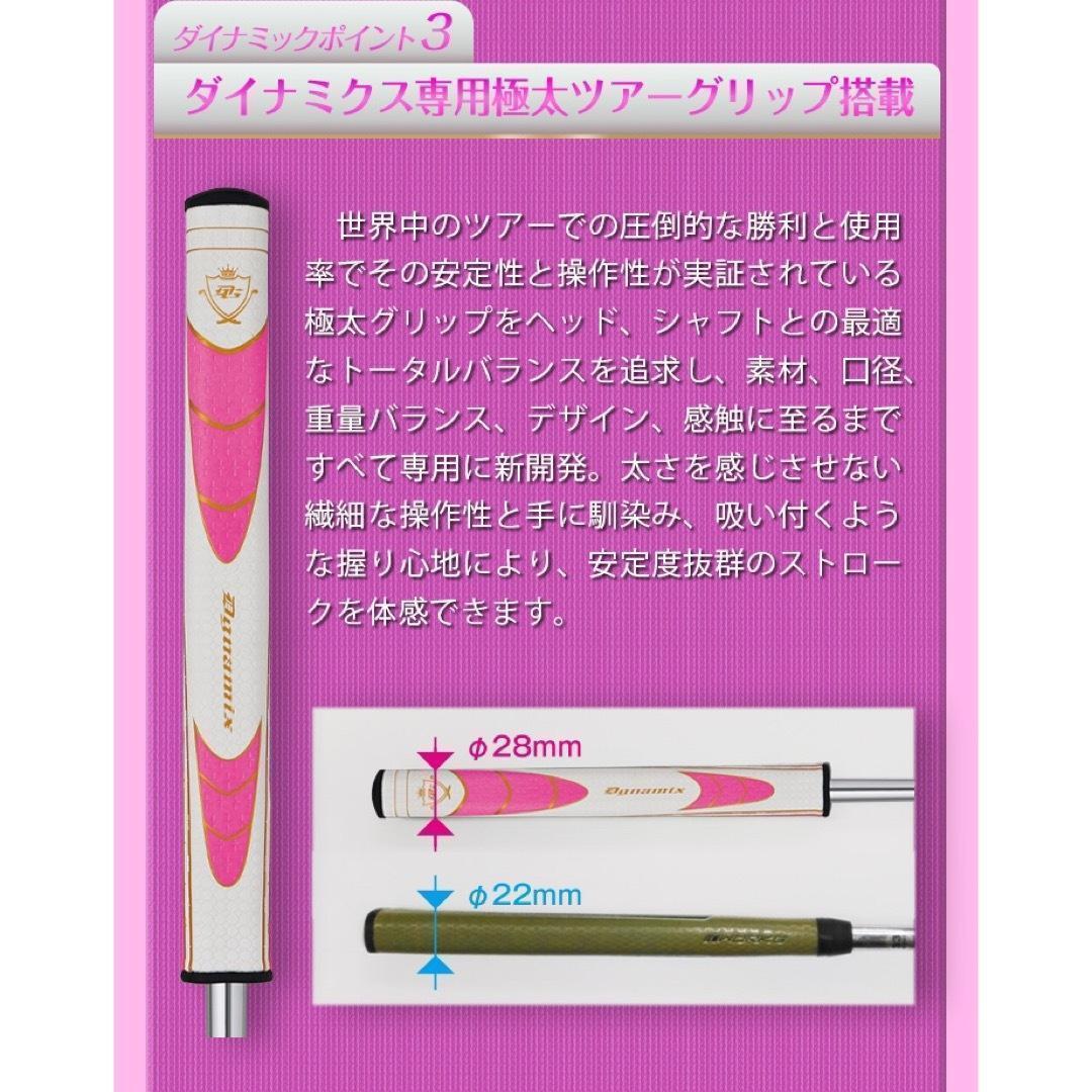 女子に優しい100切りセット★ ダイナミクス レディス チッパー & パター