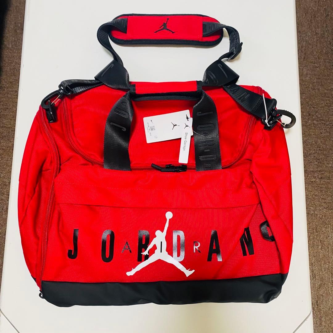【新品未使用】NIKE JORDAN ダッフルバッグ レッド 46L バスケット