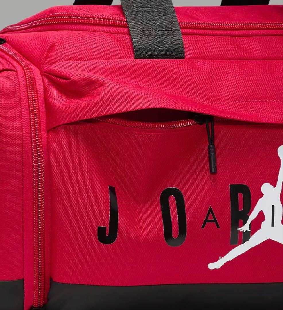 【新品未使用】NIKE JORDAN ダッフルバッグ レッド 46L バスケット