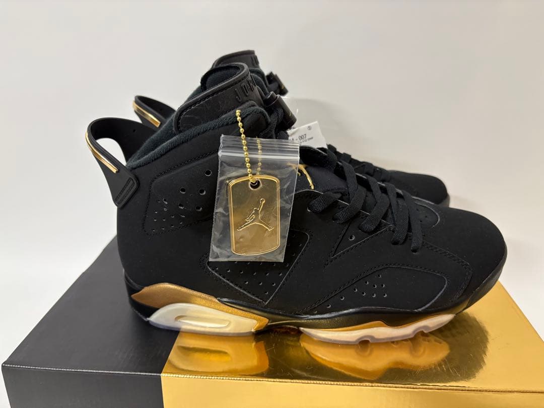 新品未使用Jordan Air Jordan 6 ブラック/ゴールド