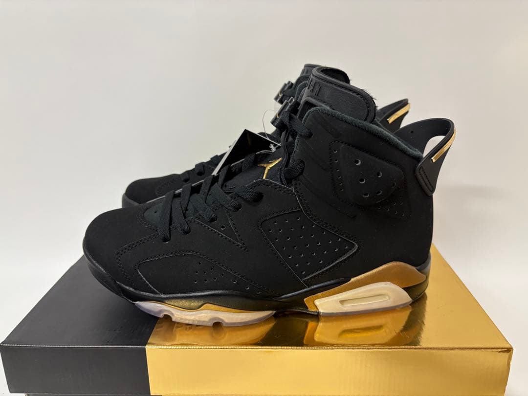 新品未使用Jordan Air Jordan 6 ブラック/ゴールド
