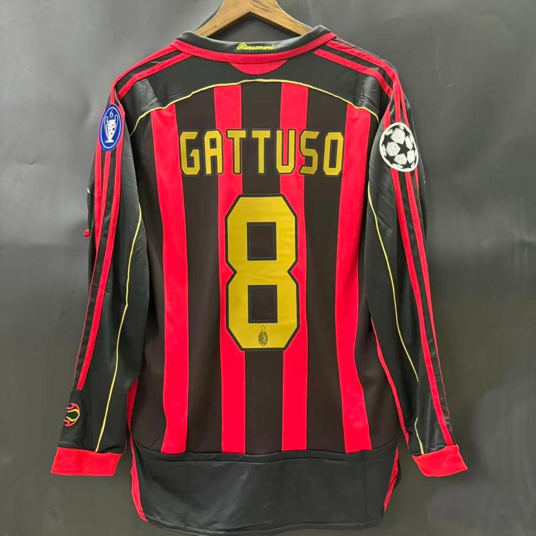 GATTUSO ユニフォーム8番長袖 #8