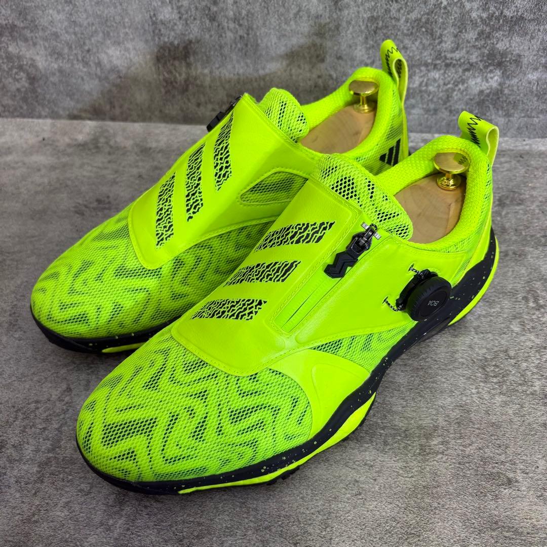 【未使用級】adidas BOOST★ゴルフシューズ★コードカオス★BOA★28