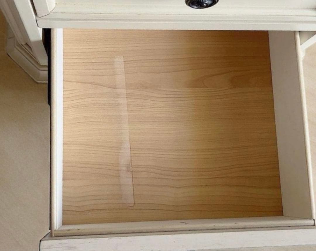 重厚感ある白家具フレンチカントリーチェスト三段オフホワイト