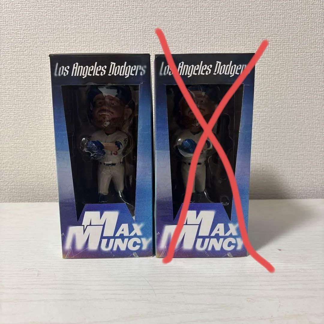 Max Muncy ・2セット ドジャースマックスマンシーボブルヘッド