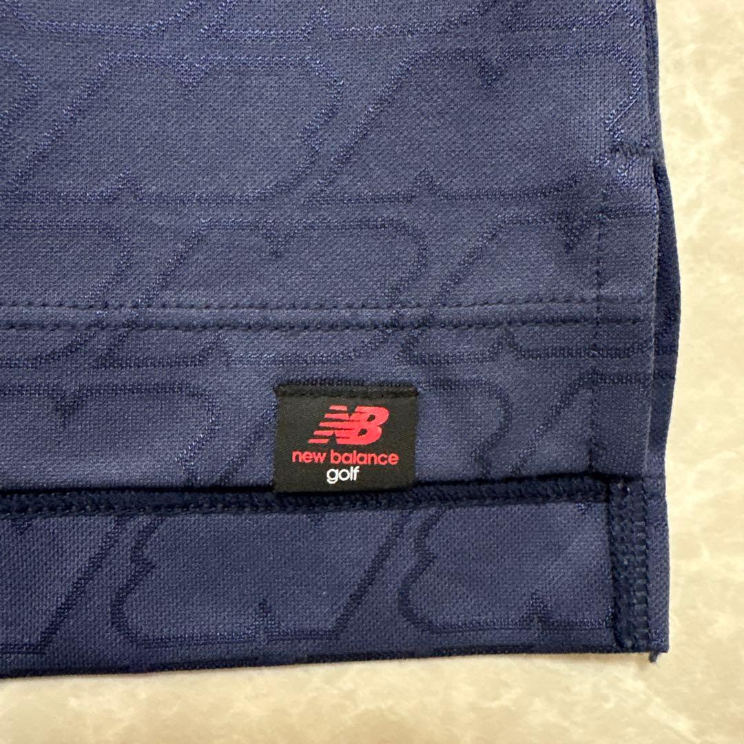 ニューバランスゴルフ★NB総柄★薄手ストレッチ★シャツ【メンズ サイズ4（M）】