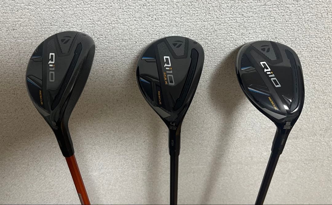 TaylorMade Q i10 ユーティリティ3本セット