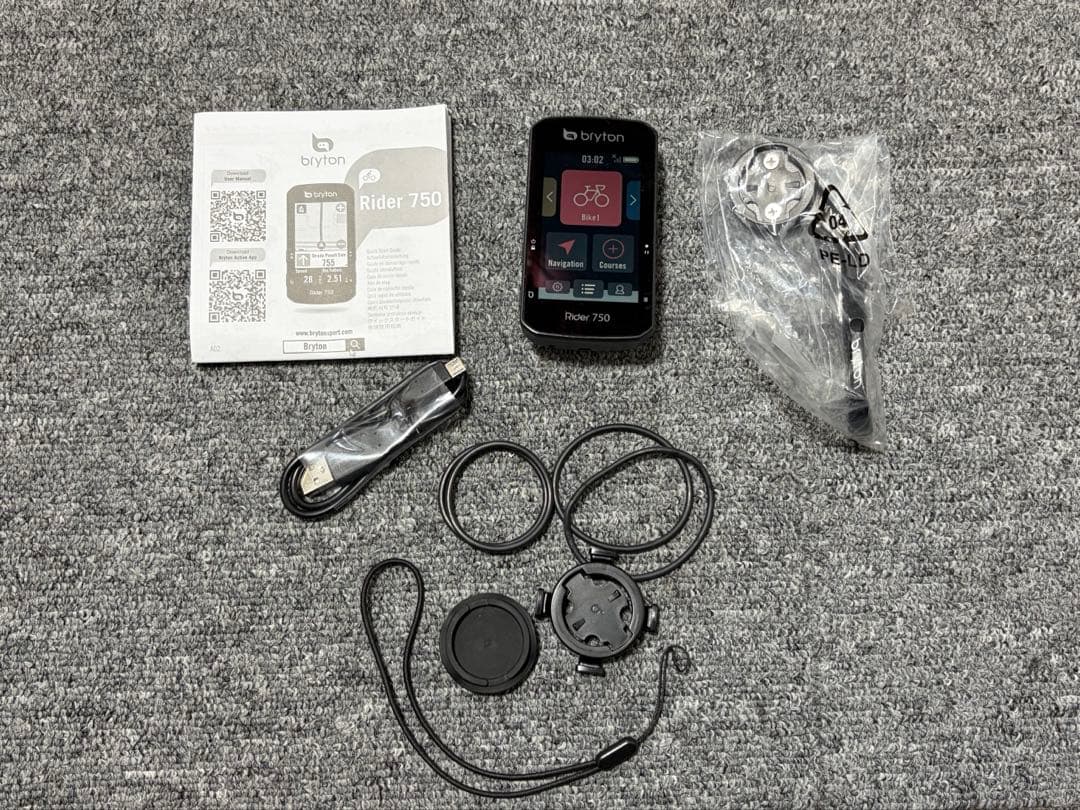 アクセサリー Bryton Rider 750 + mount