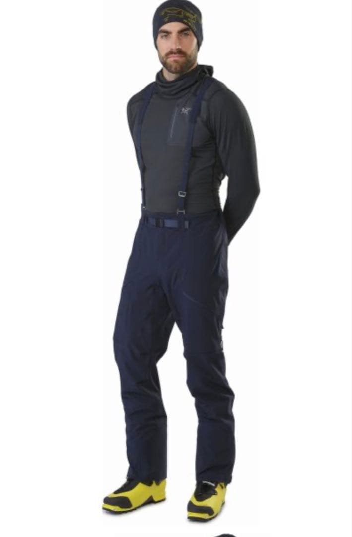 ARC'TERYX Rush FL ビブパンツ スキー スノボ ウェア ネイビー