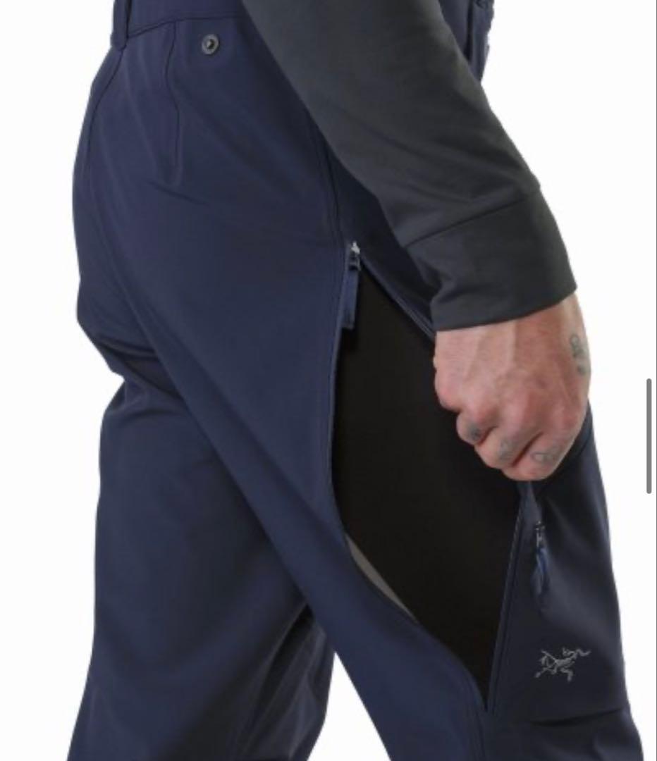 ARC'TERYX Rush FL ビブパンツ スキー スノボ ウェア ネイビー