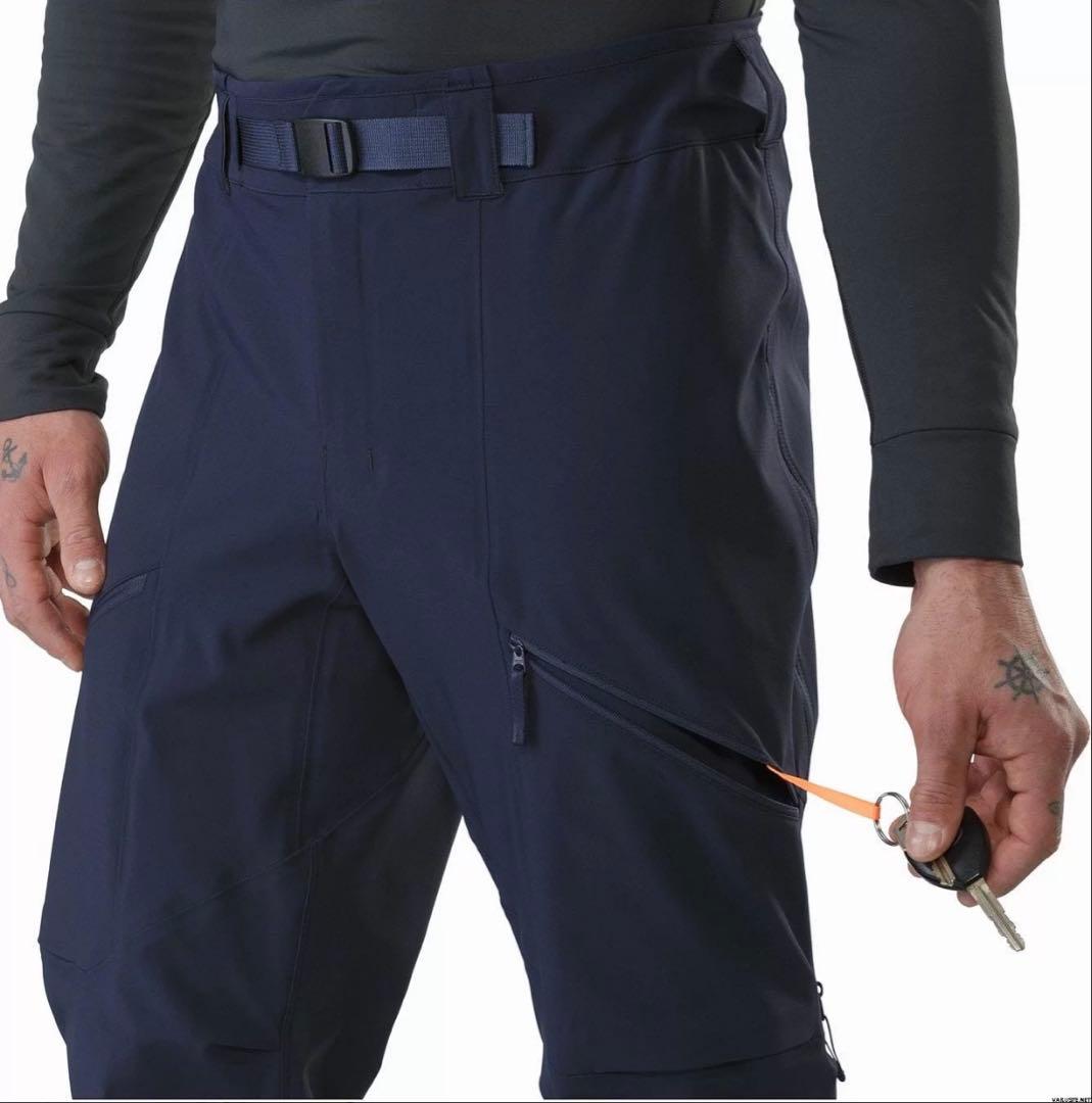 ARC'TERYX Rush FL ビブパンツ スキー スノボ ウェア ネイビー