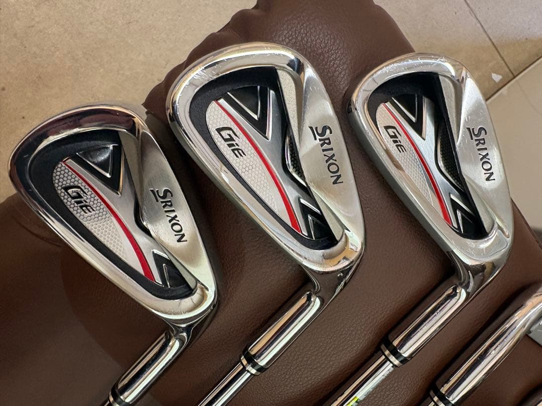 美品スリクソンSrixon GIEアイアンセット 5-9 P A S8本