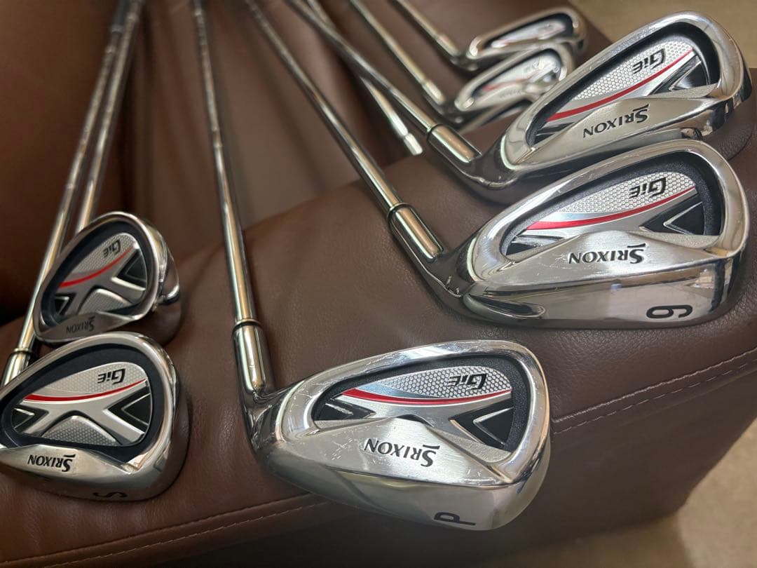 美品スリクソンSrixon GIEアイアンセット 5-9 P A S8本