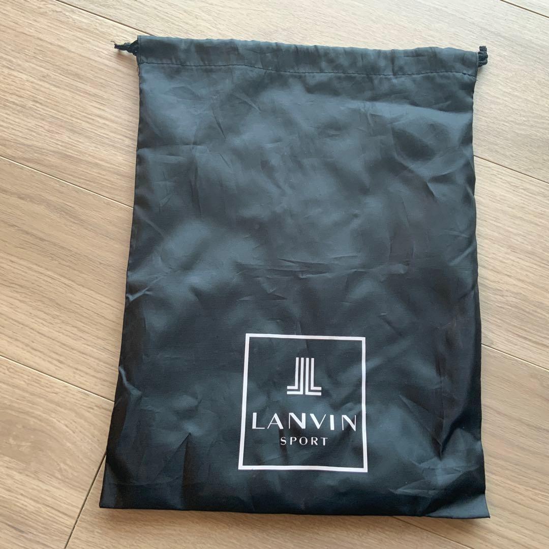 LANVIN SPORT ゴルフシューズ　ホワイト/ブルー　メンズ