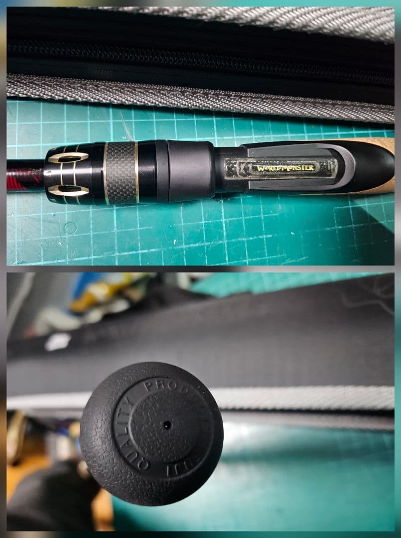 アブガルシア ワールドモンスター 684ML スピニング パックロッド 中古