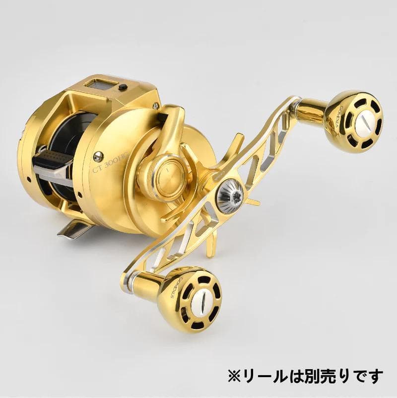 ゴメクサス　ハンドルノブ　TA30　ゴールド　シマノAダイワS