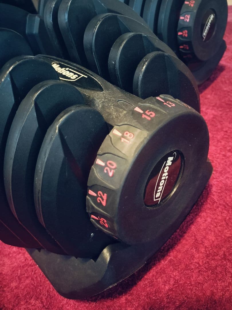 【セット売り①】Motions可変式ダンベル 40kg×1 ※もう一つは別に出品