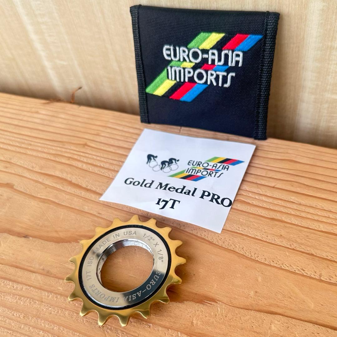 新品未使用 EUROASIA 最高級 GoldMedal PRO ピスト コグ