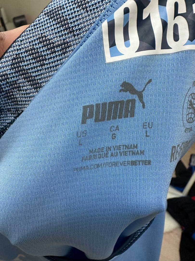 PUMA マンチェスター・シティ シャツ Lサイズ
