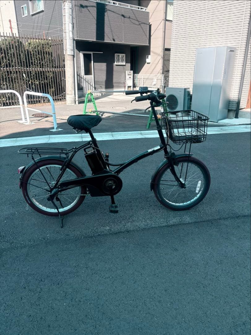 Panasonic パナソニック ミニベロ電動アシスト自転車　走行◎ 8Ah