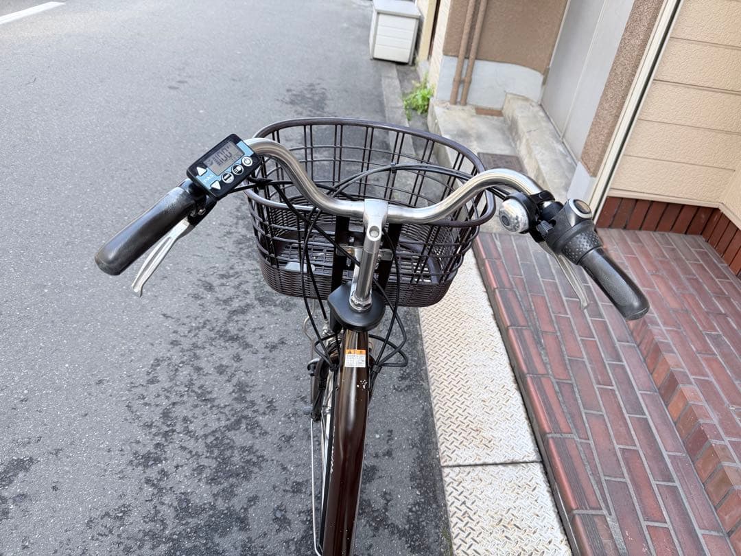 大阪府　ヤマハ　電動アシスト自転車 ブラウン　26インチ