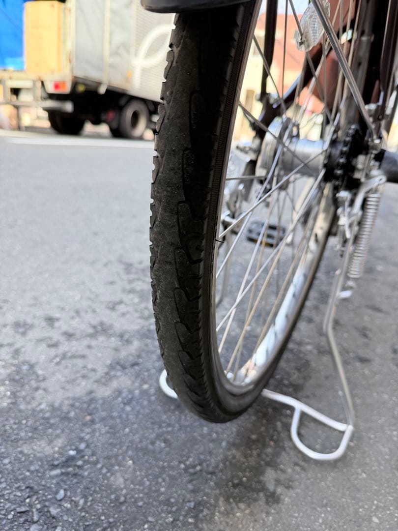 大阪府　ヤマハ　電動アシスト自転車 ブラウン　26インチ