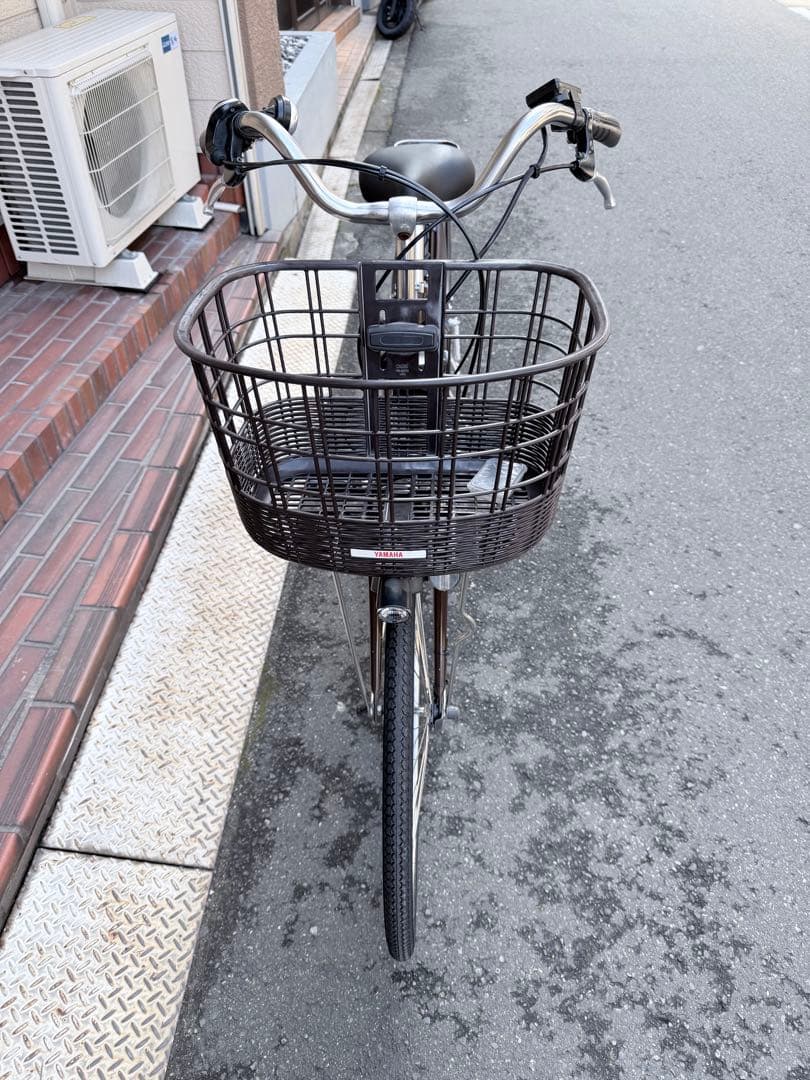 大阪府　ヤマハ　電動アシスト自転車 ブラウン　26インチ