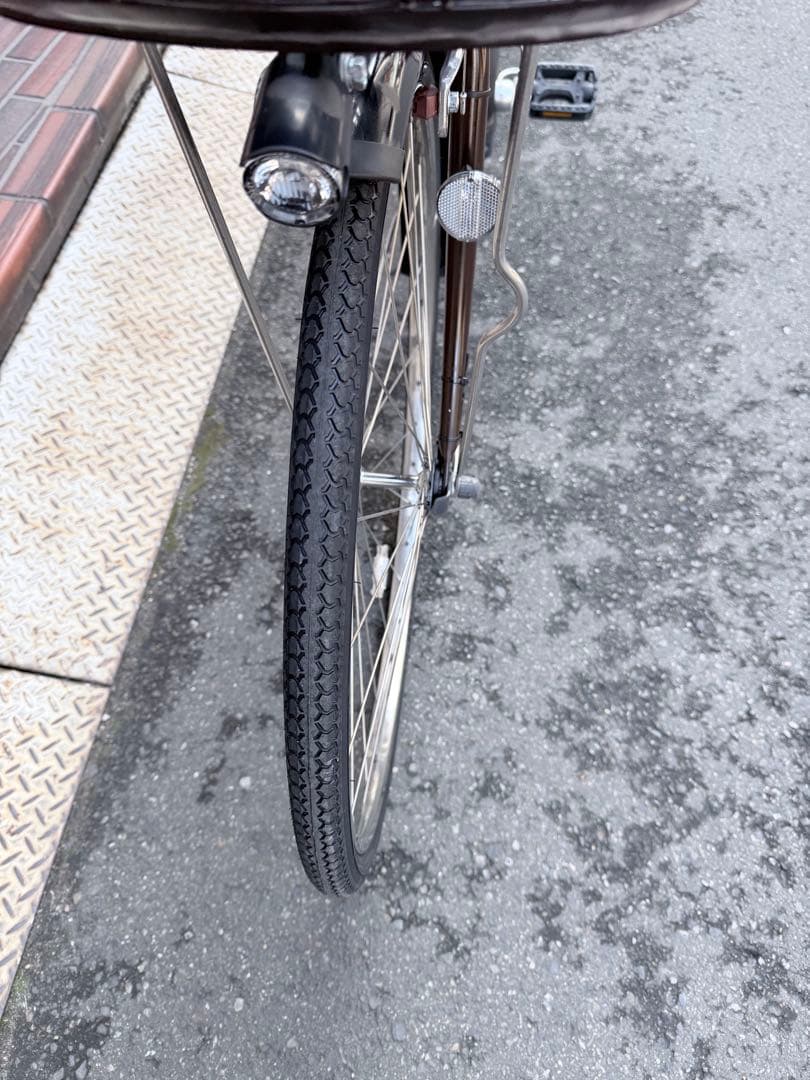 大阪府　ヤマハ　電動アシスト自転車 ブラウン　26インチ