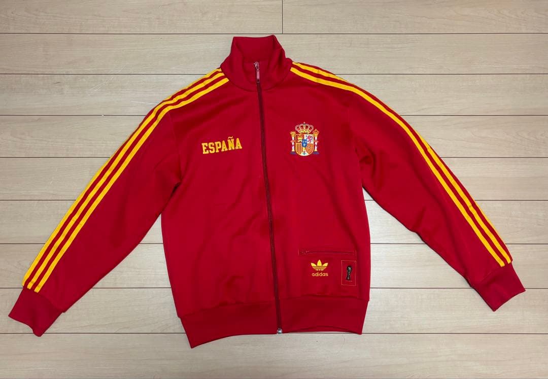 adidas スペイン ジャージ 赤