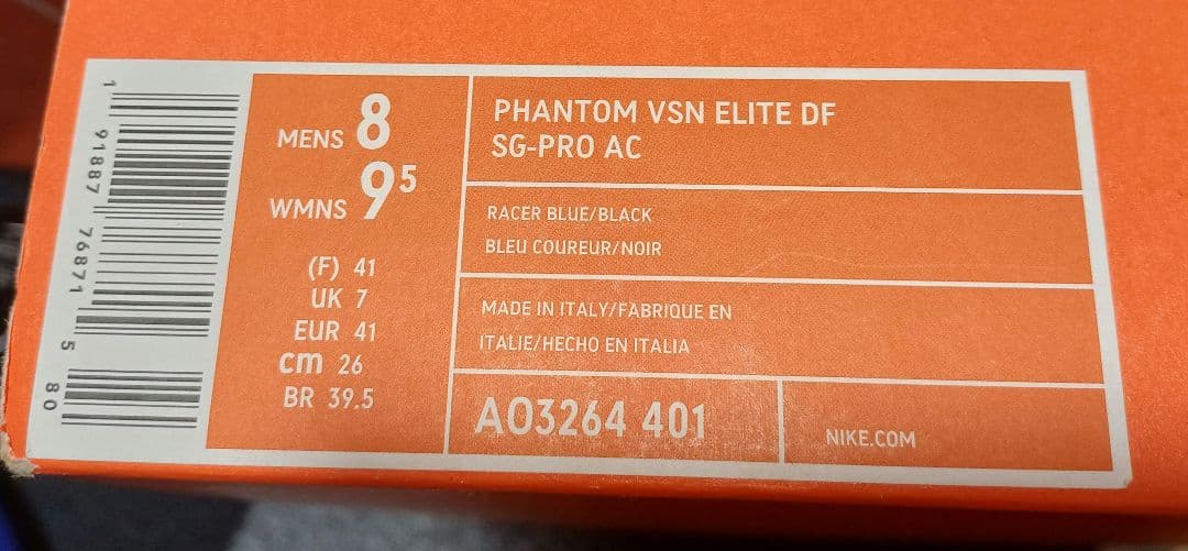 シューズ Nike Phantom VSN Elite DF SG-PRO AC