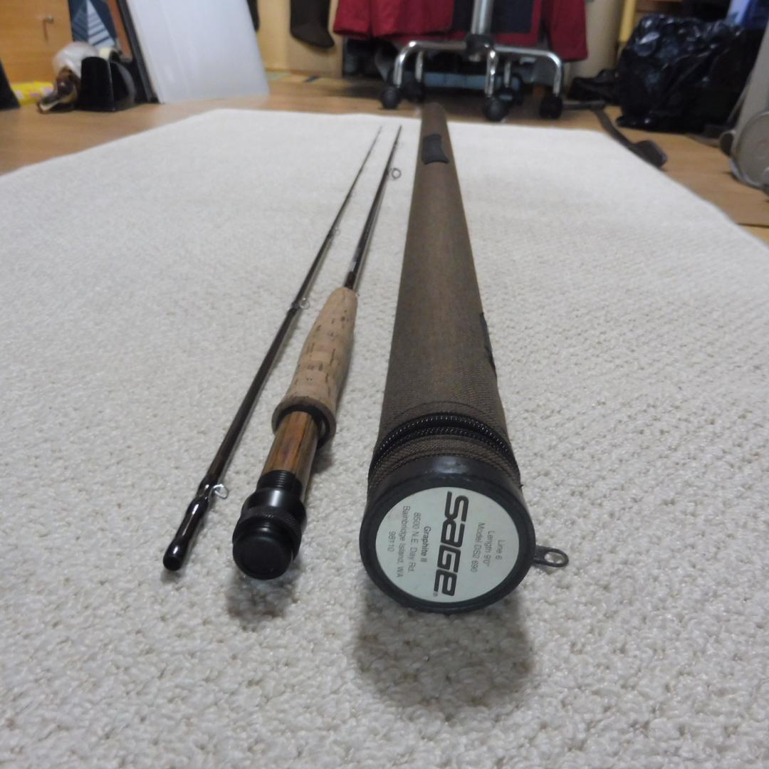 SAGE DS2 GRAPHITEⅡ 9ft0in.#6.フライロッド