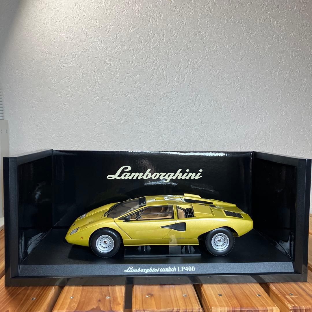 京商 1/18 ランボルギーニ カウンタック LP400 ゴールド