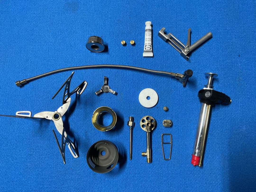 PRIMUS OMNI ライトTI 動作良好超美品・サイレンサーor付属品多数付